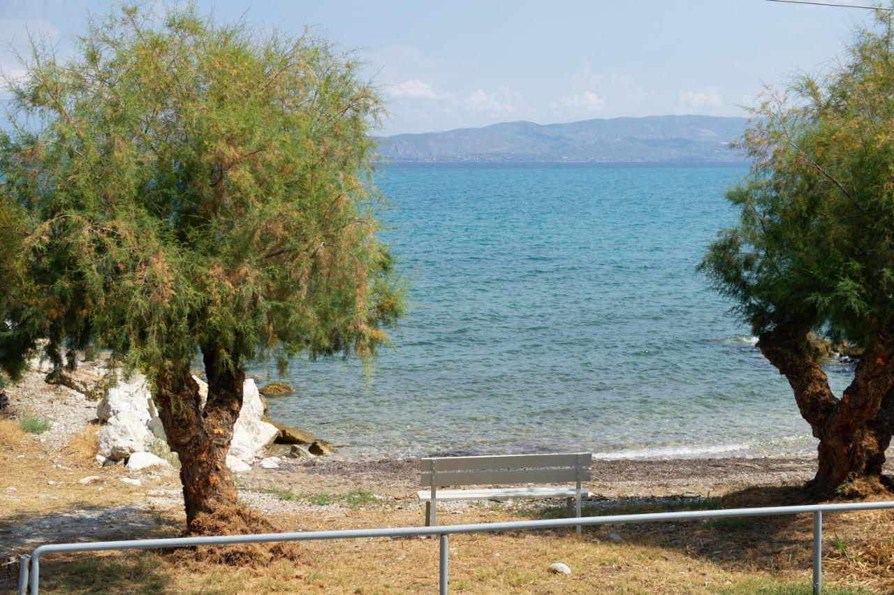 La Mer Bleue Beachfront Boutique Apartments Vrachati Luaran gambar